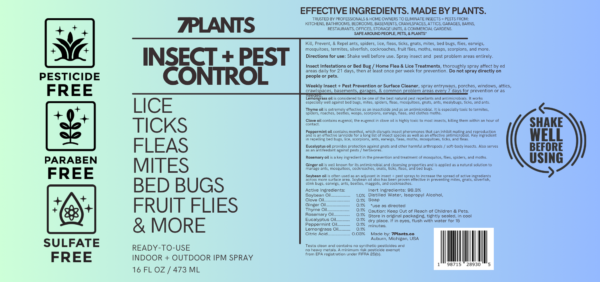 Insect + Pest Control - Super Concentrate (12oz.) + Ready-to-Use (16oz.) Combo - Makes Up to 100, 16oz. Ready-to-Use Bottles - Image 2